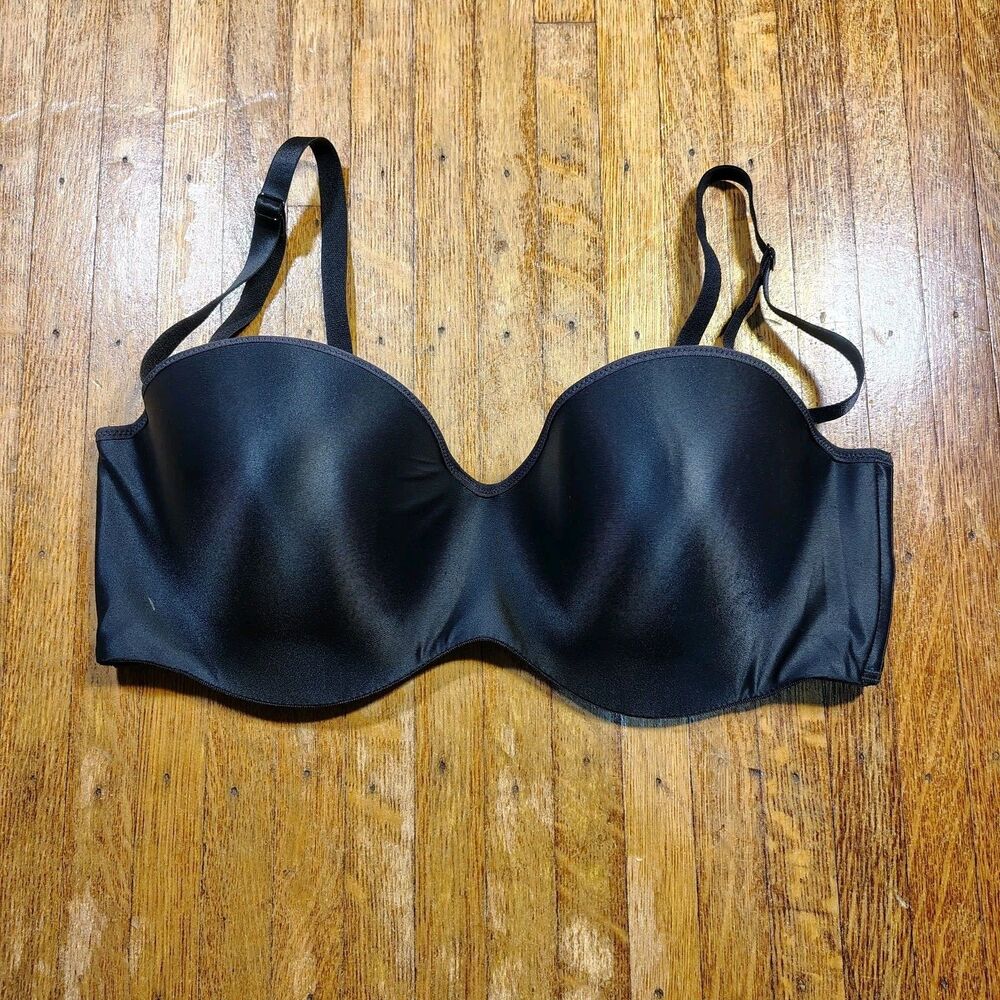 Maidenform Blk Removable Straps Bra Size 42C/P38
